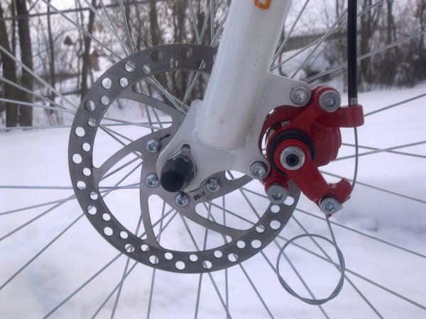 Дисковые тормоза на горном велике