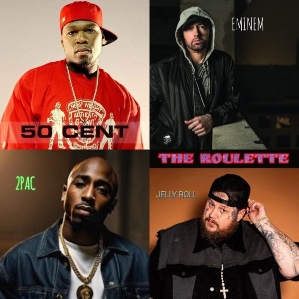 50 Cent &amp; Eminem &amp; 2Pac &amp; Jelly Roll - #The Roulett