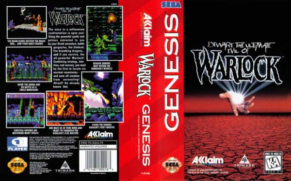Warlock - Haunted Mansion  (16-бит/16-bit)
