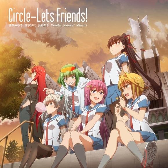 CooRie, Hashimoto Miyuki, Minami, Misato Aki, Sasaki Sayaka, Yozuca - Circle-Lets Friends! (Circlet Princess ED)