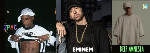 2Pac &amp; Eminem &amp; NF - #Deep Amnesia