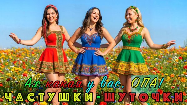 Частушки-Шуточки - Ах Какая У Вас ОПА! ( В Современном Стиле 2025)