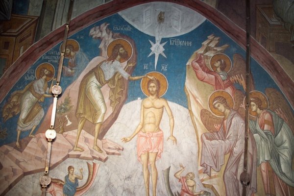 Хор Храма Христа Спасителя, регент И.Б.Толкачев, запись 18 января 2014 - "Днесь Христос на Иордан" (С.А.Дегтярев)