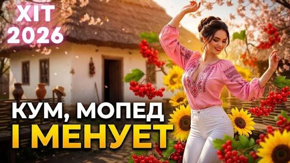 Дарина Хуртовина - КУМ, МОПЕД І МЕНУЕТ  Весела, Жартівлива, Запальна Пісня | Дарина Хуртовина