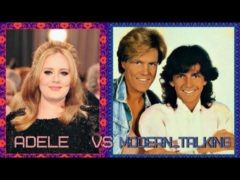 Adele vs Modern Talking - Set Fire To The Rain Video Remix