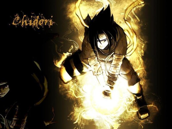 uchiha sasuke - chidori