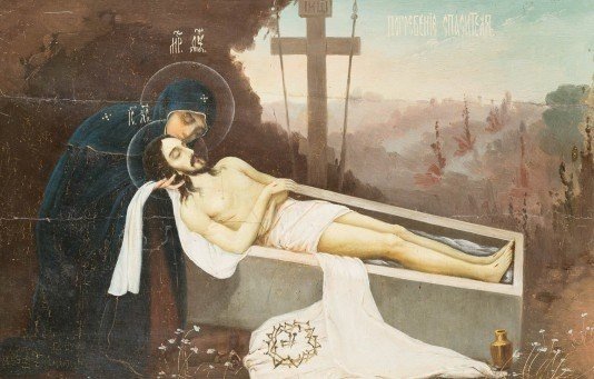 Хор Московского храма "Всех скорбящих Радосте", дир. Николай Матвеев - Плотию уснув (С. Крылов)