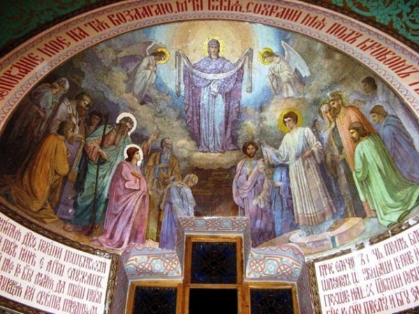 Святогорская Лавра - Тропарь Покрову Божией Матери