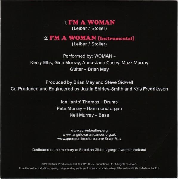 Woman &amp; Brian May - I'm a Woman (feat. Kerry Ellis, Gina Murray, A-J Casey &amp; Mazz Murray) [Instrumental]