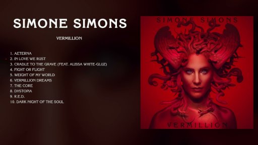 Simone Simons - "Vermillion" (Full album 2024)