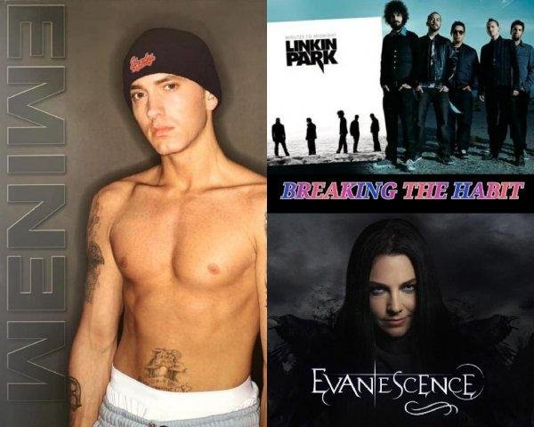 Eminem &amp; Linkin Park &amp; Evanescence - #Breaking The Habit