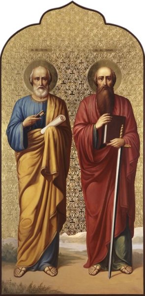 Хор собора св. апостолов Петра и Павла, г. Петергоф - Тропарь св. апостолам Петру и Павлу