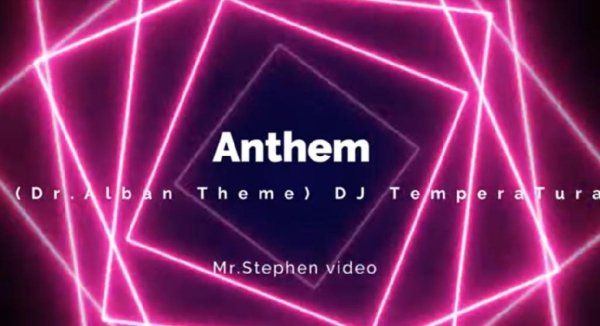 Anthem - Pitbull (Dr.Alban Theme DJ TemperaTura remix 2023)