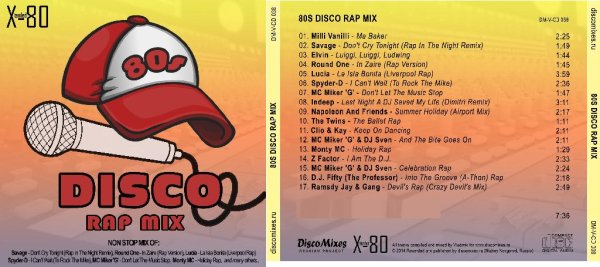 80's Disco Rap Mix - 80's Disco Rap Mix