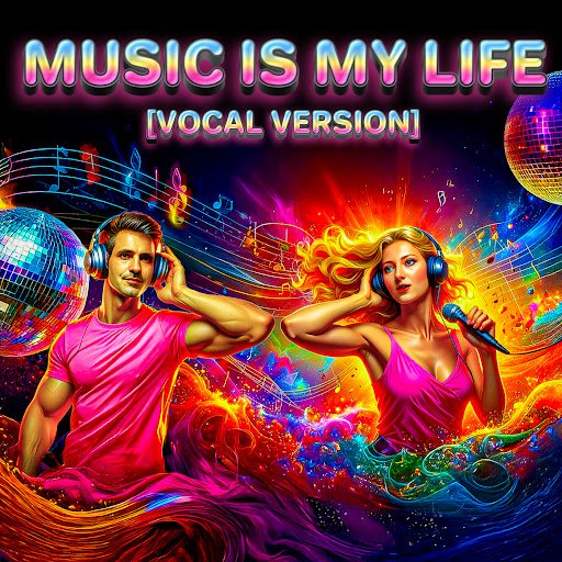EuroMartina - Music Is My Life (2025) #Italo Disco