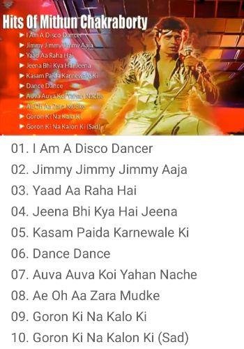 Mithun Chakraborty - Hits Of Mithun Chakraborty Songs | Disco Dancer | Audio Jukebox