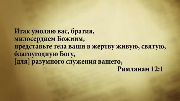 3_minuty_Biblii_Stih_dnya_10_maya_ Riml.12_1. - 3 минуты Библии. Стих дня. 10 мая Римлянам 12:1.