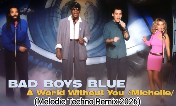 BAD BOYS BLUE - A World Without You Michele (Melodic Techno Remix 2026)