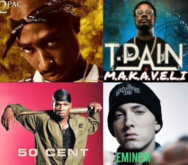2Pac &amp; T-Pain &amp; 50 Cent &amp; Eminem - #Makaveli