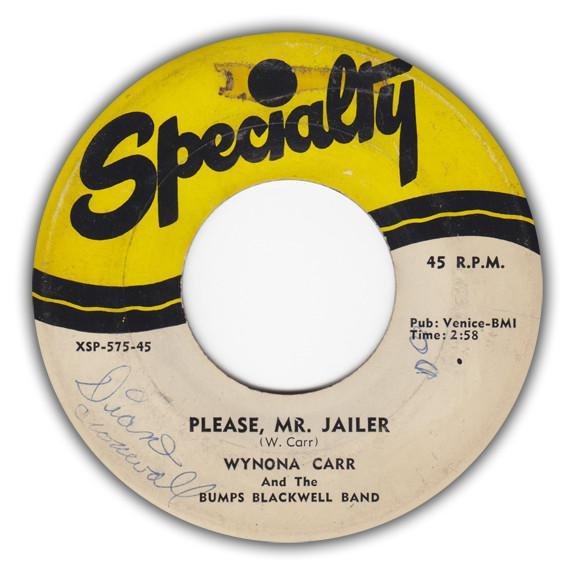 Wynona Carr And The Bumps Blackwell Band - Please Mr. Jailer