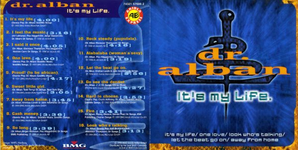 Dr. Alban - It`s My Life (Compilation) / 1998/CD-Rip