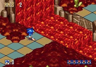 spaces.RU - Sonic 3D Blast  Volcano Valley act 1
