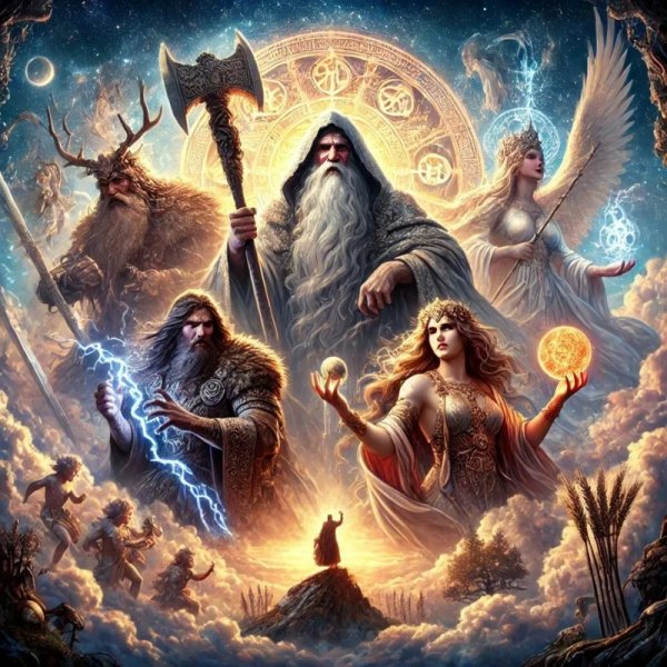 Славянская эпическая песня - Смотрят в мир родные боги