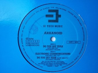 /  / 	Arkanoid - /  /  A1 - Do You Say Yeah (Live Mix)