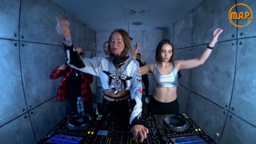 Natasha Wax &amp; Sony Vibe - on m.a.p. (Live Dj Techno Mix)