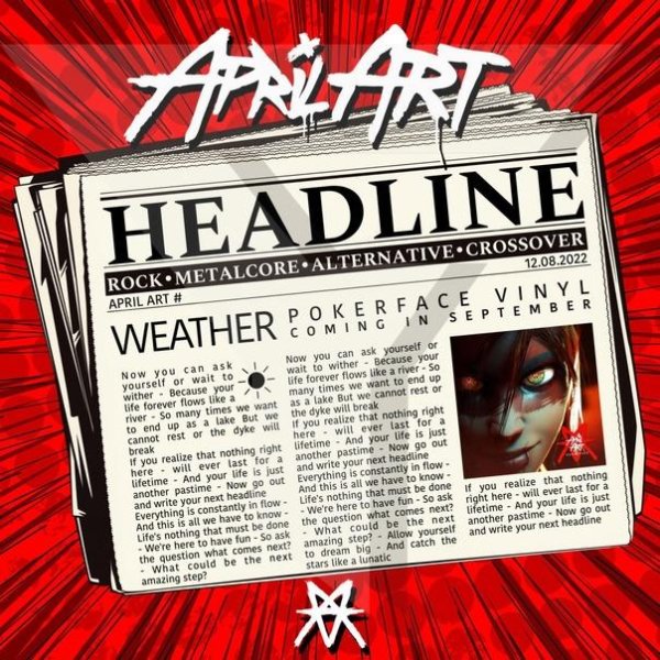 April Art - Headline