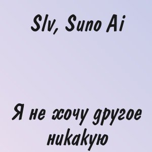 Slv, Suno Ai - Я не хочу другое никакую