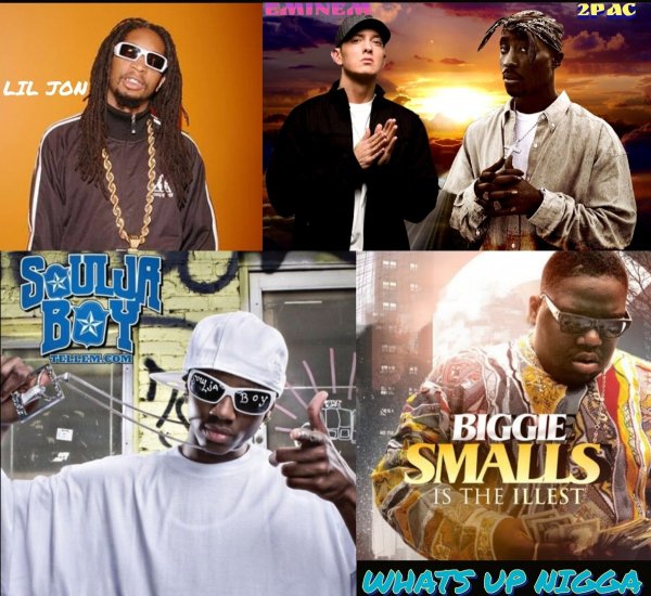 Lil Jon &amp; Eminem &amp; Soulja Boy &amp; Biggie Smalls &amp; 2Pac - #Whats Up Nigga