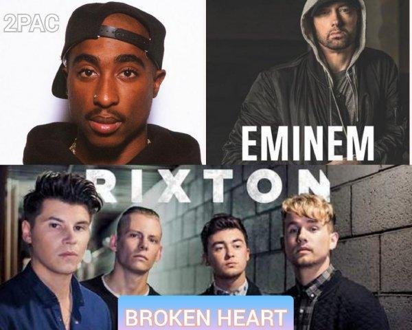 2Pac &amp; Eminem &amp; Rixton - #Broken Heart