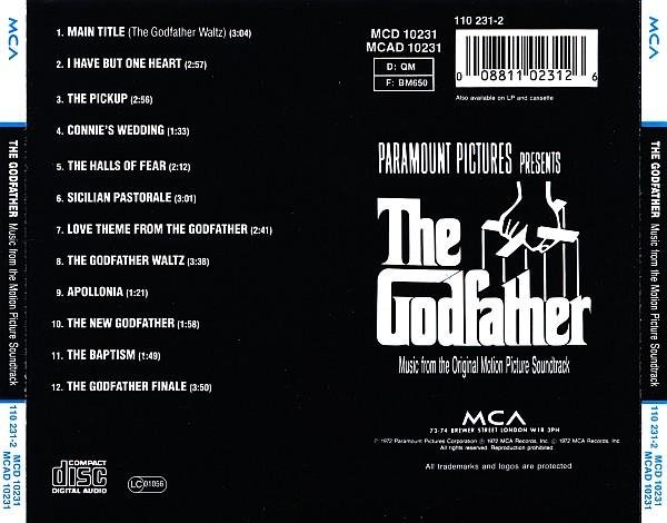 01.Nino Rota - Main TitleThe Godfather Waltz