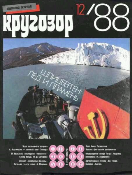 Кругозор- 12. 1988. 06 звуковая страница - Эстрада, театр, кино. Андрей Миронов. Синема. Замечательное средство