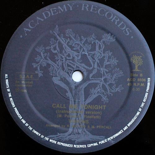 Visions - Call Me Tonight (Instrumental Version)