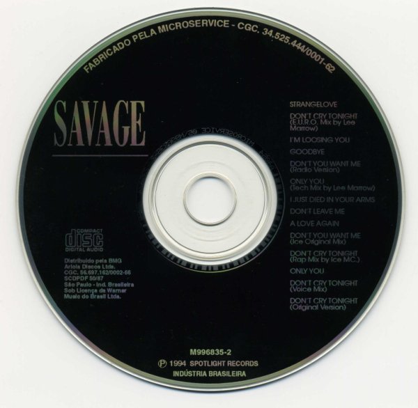 Savage - I Just Died In Your Arms