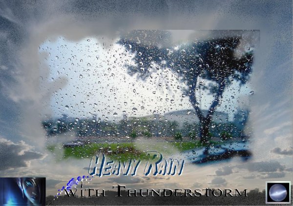 Abacus Rain - ✔playlist: Heavy Rain with Thunderstorm - Сильный дождь с грозой