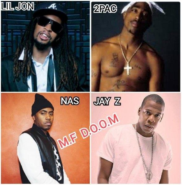 Lil Jon &amp; 2Pac &amp; Nas &amp; Jay Z - #MF Doom