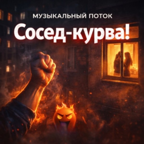 Музыкальный Поток - Сосед-Курва! (Зачем Жена К Нему Ходила?)/2о26