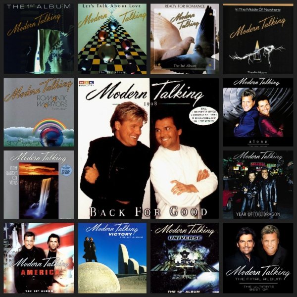 Modern Talking - Let's Talk About Love. The 2nd album (1985)