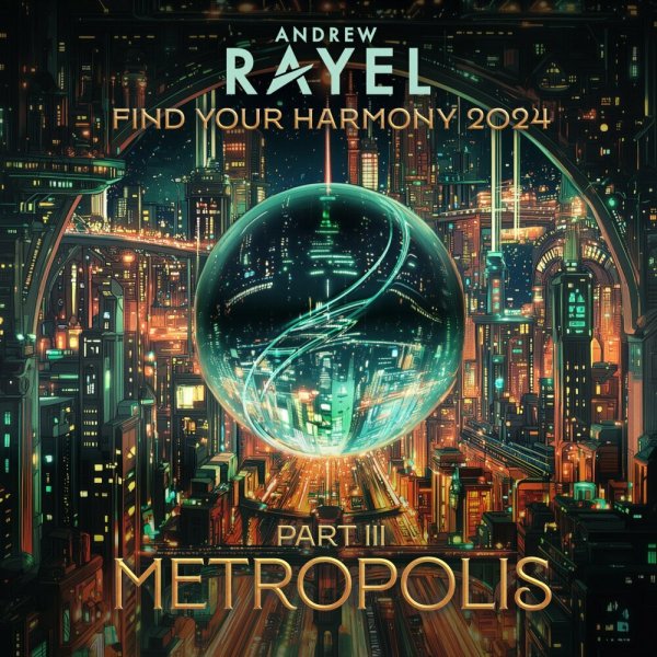 Andrew Rayel - Find Your Harmony 2024 Part 3 - METROPOLIS (Continuous Mix)