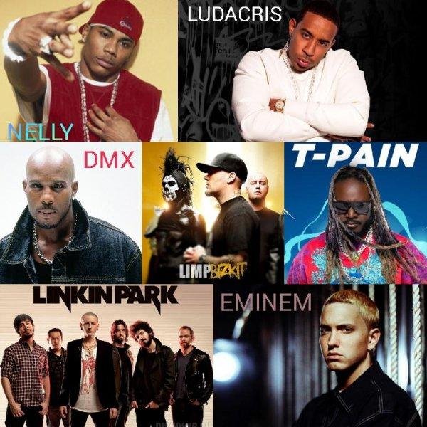 Nelly &amp; Ludacris &amp; DMX &amp; Limp Bizkit &amp; T-Pain &amp; Linkin Park &amp; Eminem - #Cant Be Touched