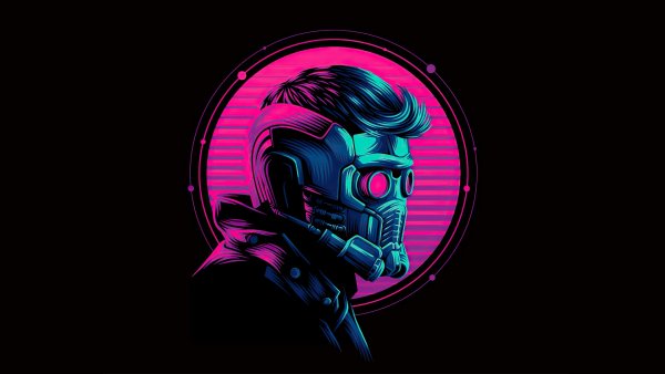 Star-lord-minimalist-marvel-comics 4K-6.1993