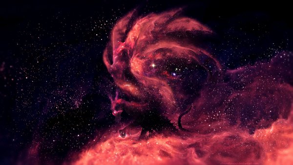 Drakon zvezdnoe nebo siluet 133014 1600x900