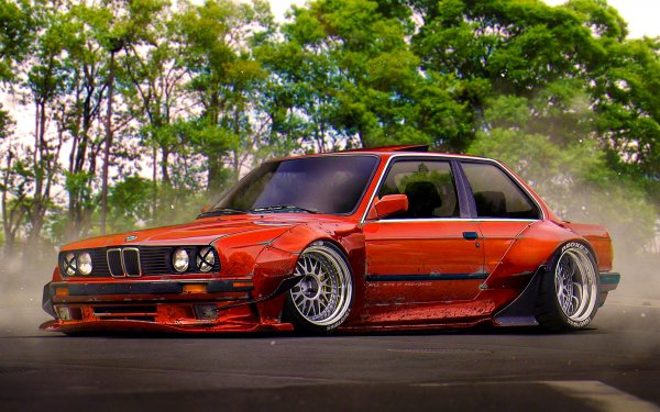 BMW M3 E30 RB DTM Stance