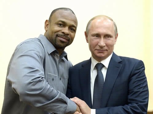 Рой Джонс и Владимир Путин