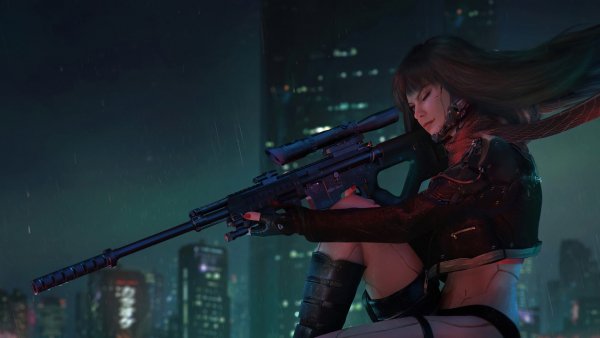 Sniper-girl-cyberpunk-sci-fi 4K-8.2804