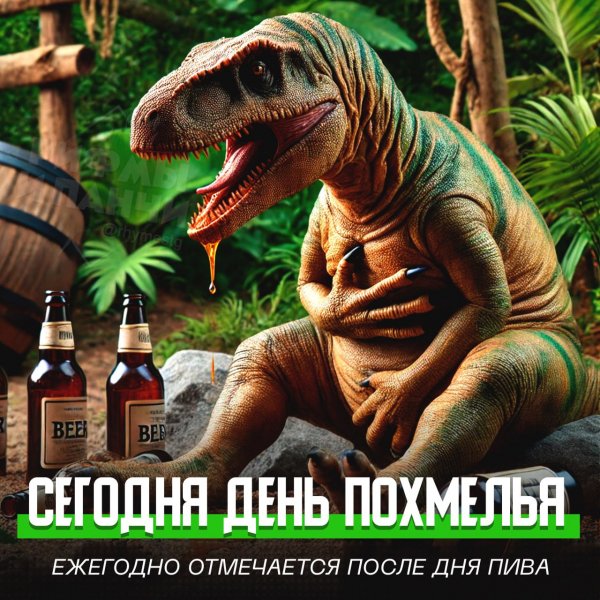 Праздник пивозавров