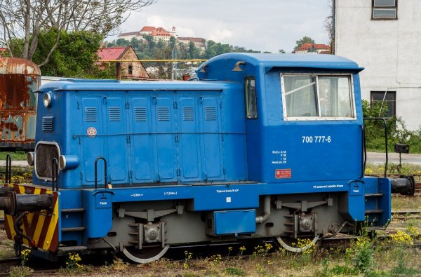 Тепловозик 700 777-6 (Т.211), ст.Брно, Чехия